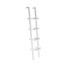 Libreria da parete bianca a scala 4 ripiani moderna h180cm Little Peoria Saldi