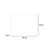 Specchio bagno filo lucido retroilluminato 80x60 con led e bluetooth ETR127-S Offerta