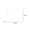 Specchio bagno antiappannamento retroilluminato 100x70 con LED ETR111 Offerta