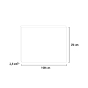 Specchio da bagno LED retroilluminato 100x70cm con cassa bluetooth ETR109 Offerta
