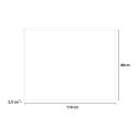 Specchio bagno filo lucido con luce touch retroilluminato 110x80cm ETR108 Offerta