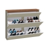 Platzsparender moderner Schuhschrank 24 Paar Schuhe 2 Türen Magic Bata WT L Rabatte
