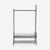 Stand carrello appendiabiti con ruote attaccapanni in metallo Lamy Plus Offerta