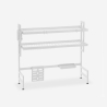 Scolapiatti da appoggio sopra lavello cucina salvaspazio 95x27x79 Teket Saldi