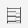 Carrello portafrutta e verdura in metallo con ruote 80x32x108cm Faris Vendita
