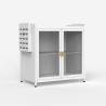 Mobiletto armadio scolapiatti organizer per cucina 44x28x47cm Arin Sconti