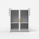 Organizer mobile dispensa da cucina scolapiatti 44x28x59cm Arin Plus Sconti