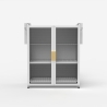 Organizer mobile dispensa da cucina scolapiatti 44x28x59cm Arin Plus Sconti