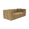Divano 2 posti moderno in bouclè color kaki 192cm Cady 2 Vendita