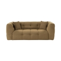 Divano 2 posti moderno in bouclè color kaki 192cm Cady 2 Offerta