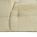 Sofa 4-Sitzer Ecke Modul Kord Cady Velvet Left Lagerbestand
