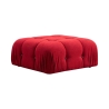 Pouf poggiapiedi in tessuto 95x95cm Bubble PT Offerta