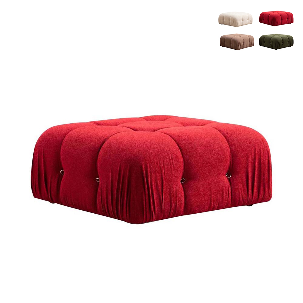 Pouf repose-pieds en tissu 95x95 cm Bubble PT Promotion Pouf repose-pieds en tissu 95x95 cm Bubble PT Promotion