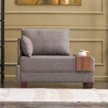 Poltrona chaise longue moderna con vassoio integrato Fly Left Vendita