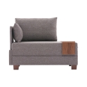 Poltrona chaise longue moderna con vassoio integrato Fly Left Catalogo