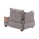 Poltrona chaise longue moderna con vassoio integrato Fly Left Scelta