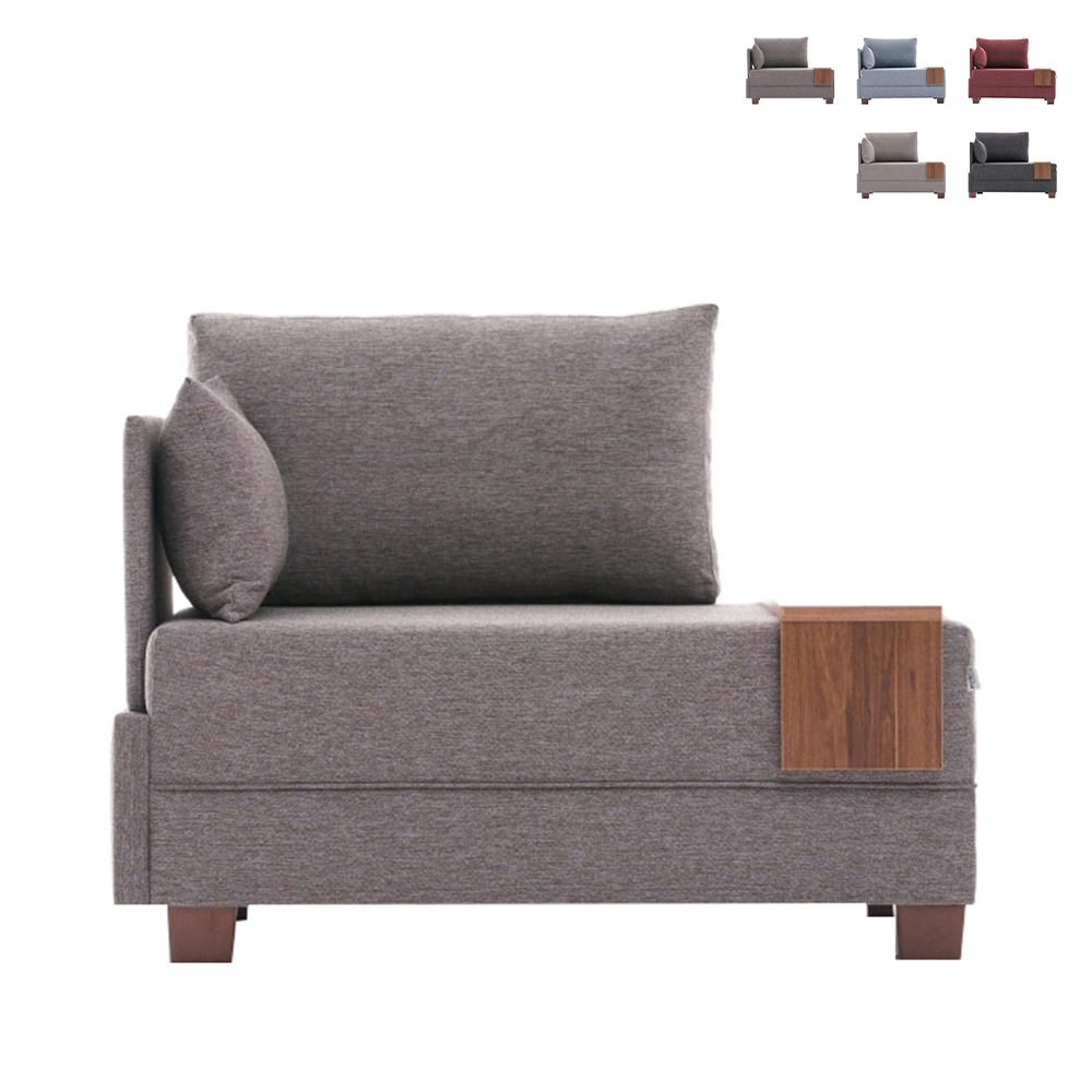 Sessel Chaiselongue modern mit integriertem Tablett Fly Left Aktion Sessel Chaiselongue modern mit integriertem Tablett Fly Left Aktion