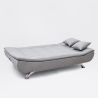 Divano letto in microfibra 2 posti design moderno Centenario Saldi