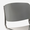 Sedia sala da pranzo riunioni ufficio design moderno a sbalzo Erys Light Vendita