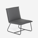 Sedia poltroncina imbottita da salotto e ufficio moderna in similpelle Lova Catalogo