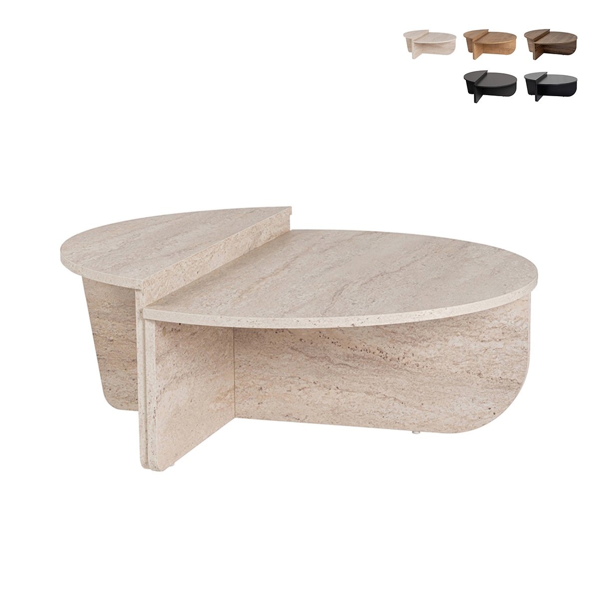 Table basse de salon design asymétrique 90x60cm Orion Promotion Table basse de salon design asymétrique 90x60cm Orion Promotion
