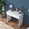Mobile consolle postazione trucco bianco con cassetto a 8 scomparti Uppy Offerta