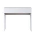 Mobile consolle postazione trucco bianco con cassetto a 8 scomparti Uppy Stock
