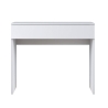 Mobile consolle postazione trucco bianco con cassetto a 8 scomparti Uppy Stock