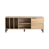 Mobile porta TV moderno 140cm in legno con antina e 5 scomparti Bodegas Vendita