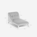 Chaise longue divano per cani e gatti in velluto Serin Costo