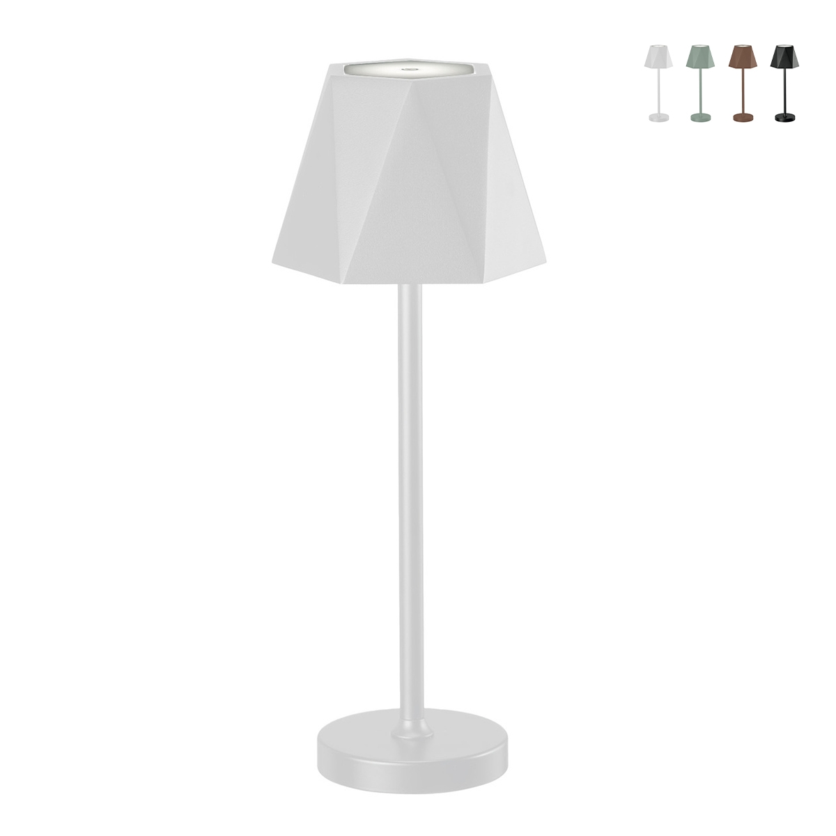 Lampada da tavolo senza fili portatile touch in/outdoor Fiji Stock Lampada da tavolo senza fili portatile touch in/outdoor Fiji Stock