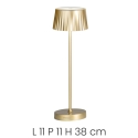 Lampada da tavolo senza fili dimmerabile touch in/outdoor Macao Caratteristiche
