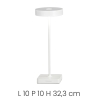 Lampada da tavolo senza fili dimmerabile touch in/outdoor Tap Caratteristiche