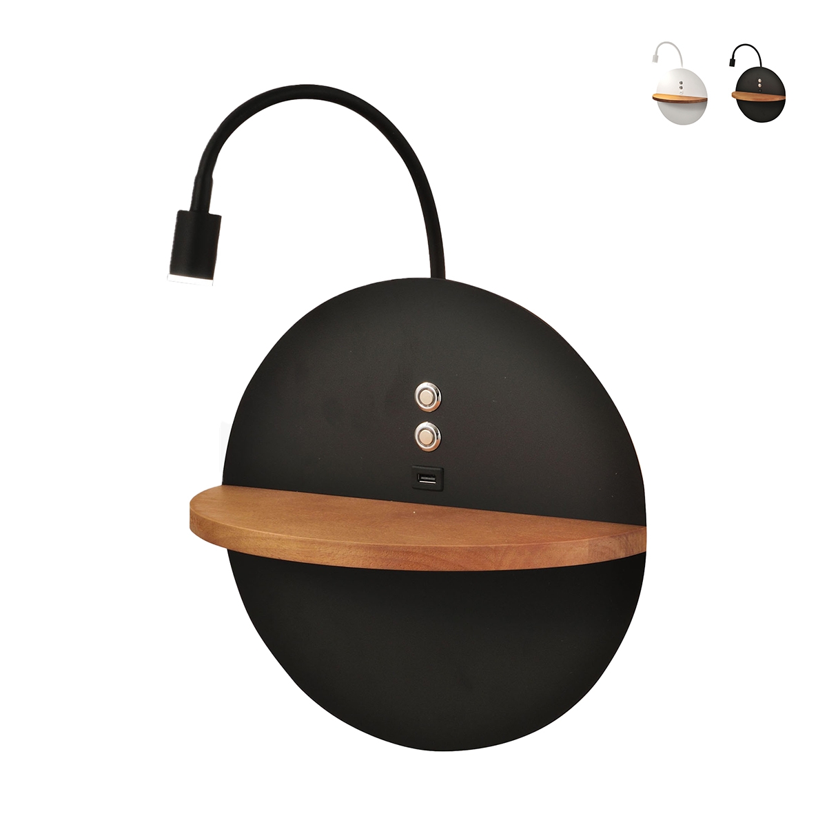 Lampada da parete LED moderna con caricatore USB per camera da letto Dual Promozione Lampada da parete LED moderna con caricatore USB per camera da letto Dual Promozione