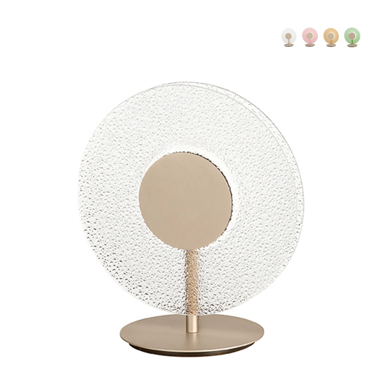 Lampada da tavolo LED con vetro graniglia Candy LT Saldi Lampada da tavolo LED con vetro graniglia Candy LT Saldi