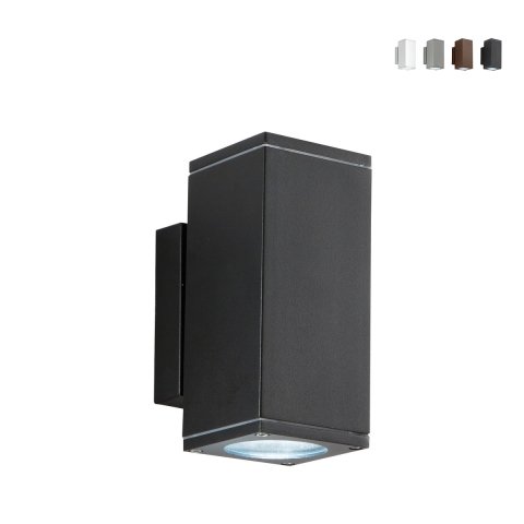 Applique da esterno da parete in alluminio doppia luce H19cm Nevada

Applique d'extérieur murale en aluminium double lumière H19