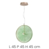 Hängelampe LED Ø45cm aus Glas und Metall Jokey L Kauf