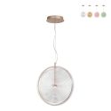 Hängelampe LED Ø45cm aus Glas und Metall Jokey L Angebot