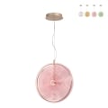 Lampada a sospensione a LED Ø45cm in vetro e metallo Jokey L Promozione
