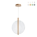Suspension en verre et métal Ø45cm Juis L Promotion