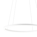 Lampadario LED design moderno circolare in metallo bianco Skyround-S Catalogo