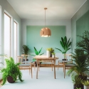Lampadario da soffitto in legno design moderno Pevero-S Promozione