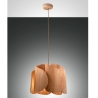 Lampadario da soffitto in legno design moderno Pevero-S Sconti