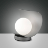 Lampada da tavolo moderna LED con paralume a sfera in vetro Adria-T Offerta