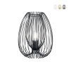 Lampada da tavolo moderna con gabbia in metallo Camp-T Promozione