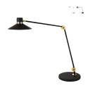 Lampada da tavolo scrivania moderna a LED con bracci orientabili Panarea Promozione