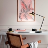 Lampada da tavolo scrivania moderna a LED con bracci orientabili Panarea Vendita