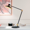Lampada da tavolo scrivania moderna a LED con bracci orientabili Panarea Offerta