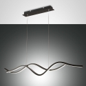 Lampada a sospensione moderna LED con design ondulato Sinuo Sconti
