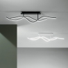 Lampada a sospensione moderna LED con design ondulato Sinuo Saldi